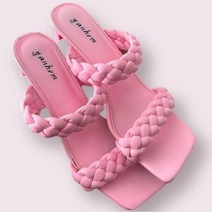 Primark Pink Braided Women's Sandals